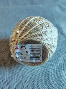 Motouz sisalový 2mm návin 120m váha 0,25kg 