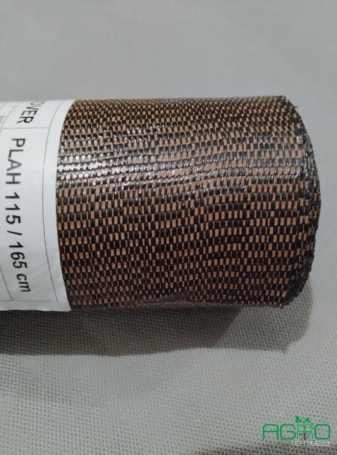 Tkaná hnědá - 120g 1,60m x 50m váha role 9,60kg ECO