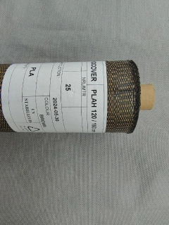 Tkaná hnědá - 120g 1,60m x 25m váha role 5kg ECO