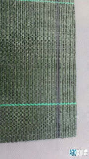 Tkaná agrotextílie černo-zelená 100g 2,1m x 50m váha role 10,5kg
