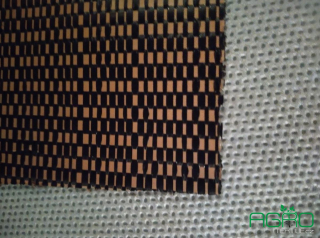 Tkaná hnědá - 120g 1,60m x 100m váha role 20kg ECO