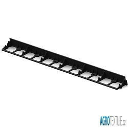 Obrubník zahradní výška 4,5cm, délka 1m  váha 0,32kg